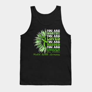 Support Warrior Mental Health Awareness Tank Top